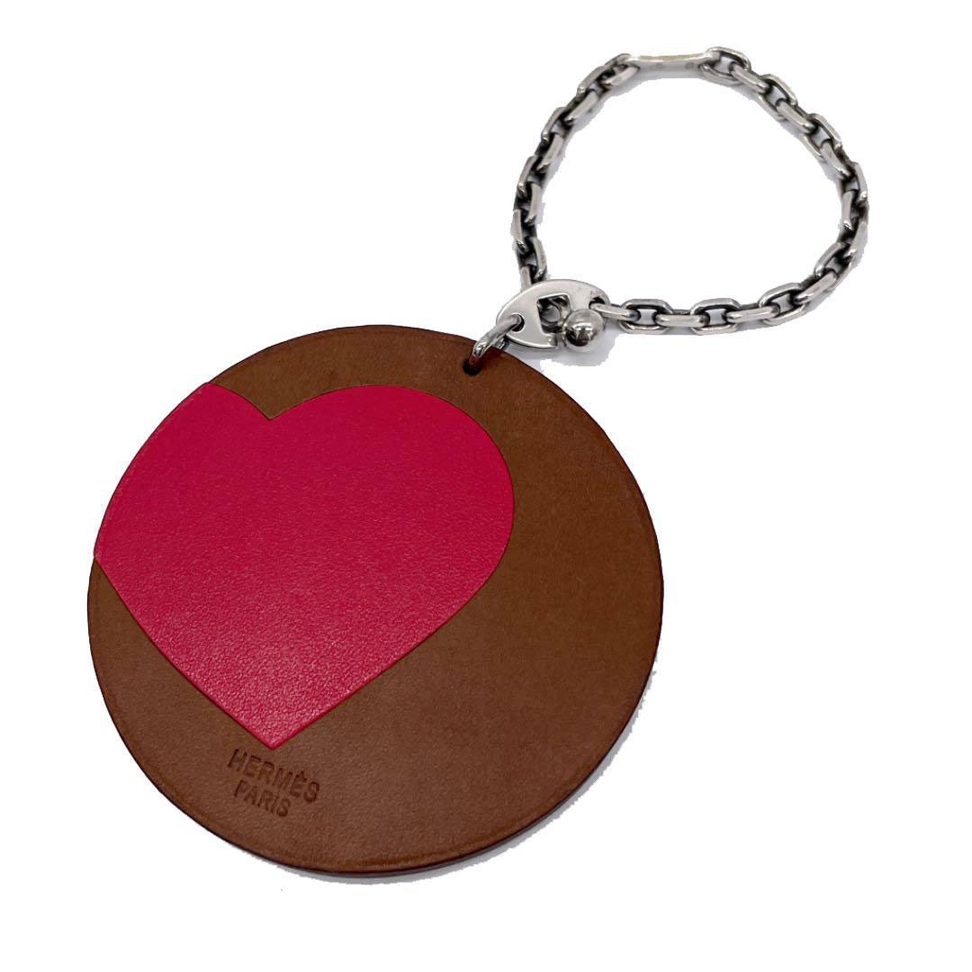 HERMES エルメス キーホルダー キャッチミーハート バッグチャーム
