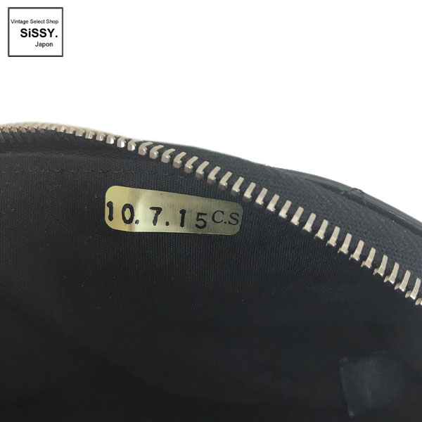 □シャネル□ 化粧ポーチ エナメル マトラッセ ブラック シルバー金具