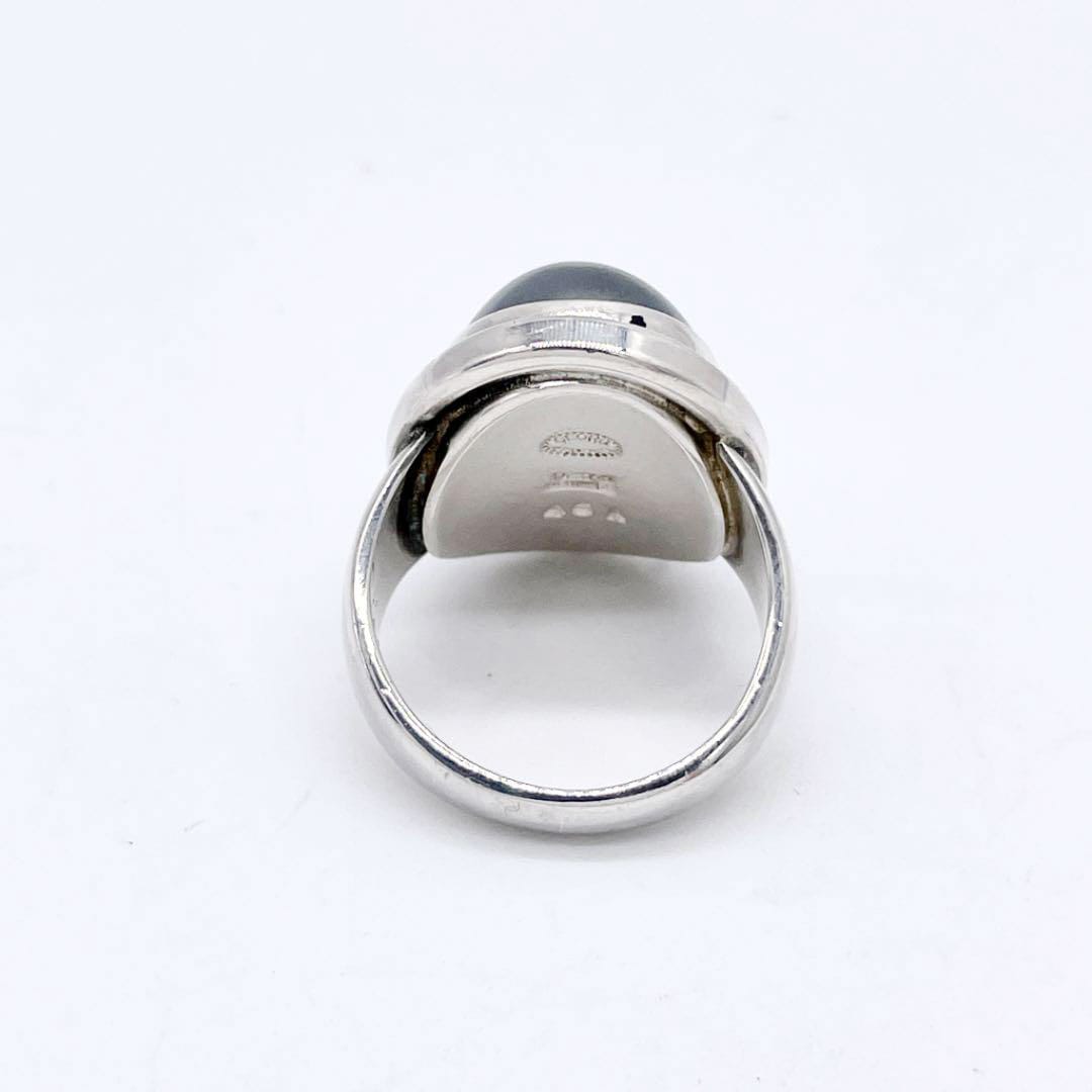 Georg Jensen ジョージジェンセン ヘマタイトリング 指輪 SV925
