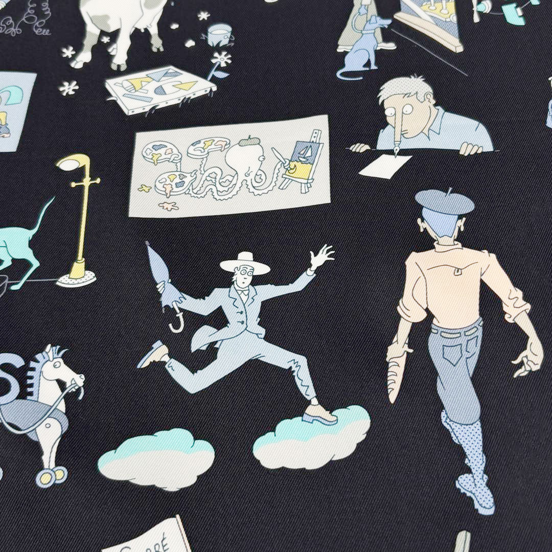 HERMES エルメス スカーフ カレ70 『Libre(カレ・リブレ)』 シルク