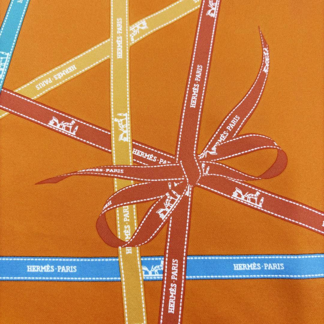 HERMES エルメス スカーフ カレ45 プチカレ 『BOLDUC(ボルデュック