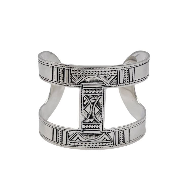 HERMES エルメス トゥアレグ バングルブレスレットPM Ag925 シルバー