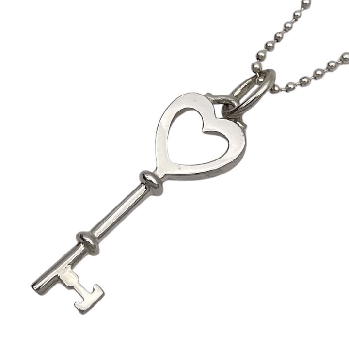 TIFFANY ティファニー ネックレス ハートキー 925 シルバー | ブランド