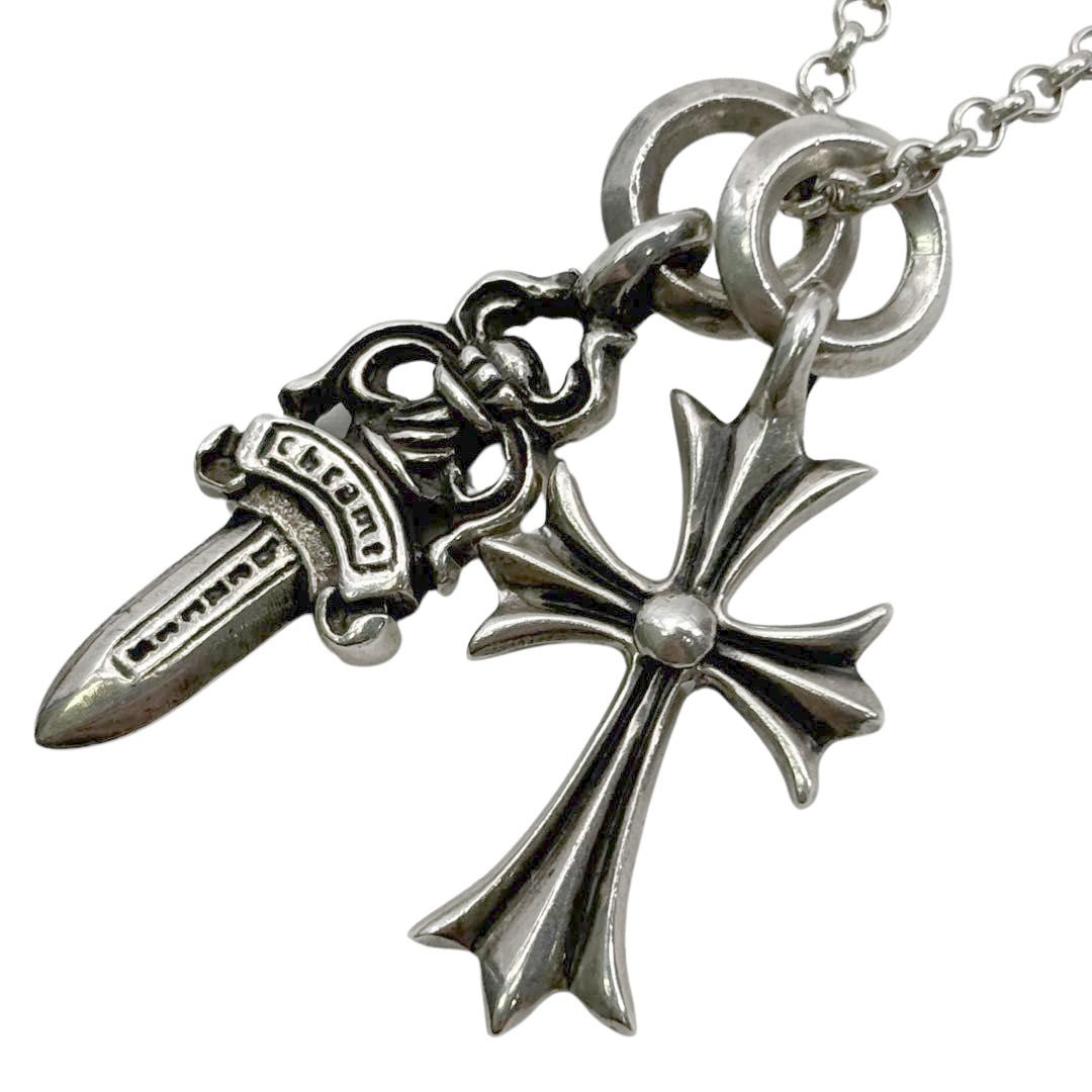 CHROME HEARTS クロムハーツ ネックレス ダガーチャーム#5 タイニーCH