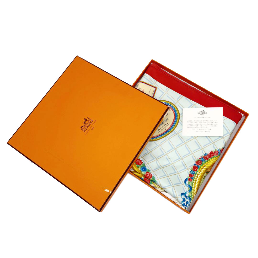 HERMES エルメス スカーフ カレ90 『 Wolfgang Amadeus Mozart