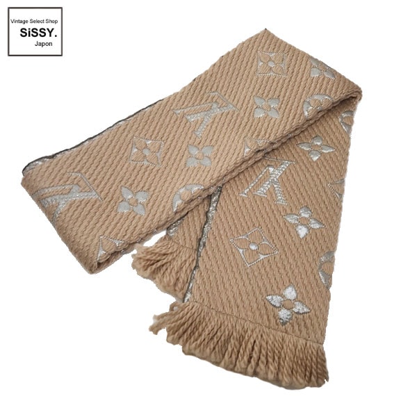 □ルイ・ヴィトン□ マフラー エシャルプ ロゴマニア シャイン