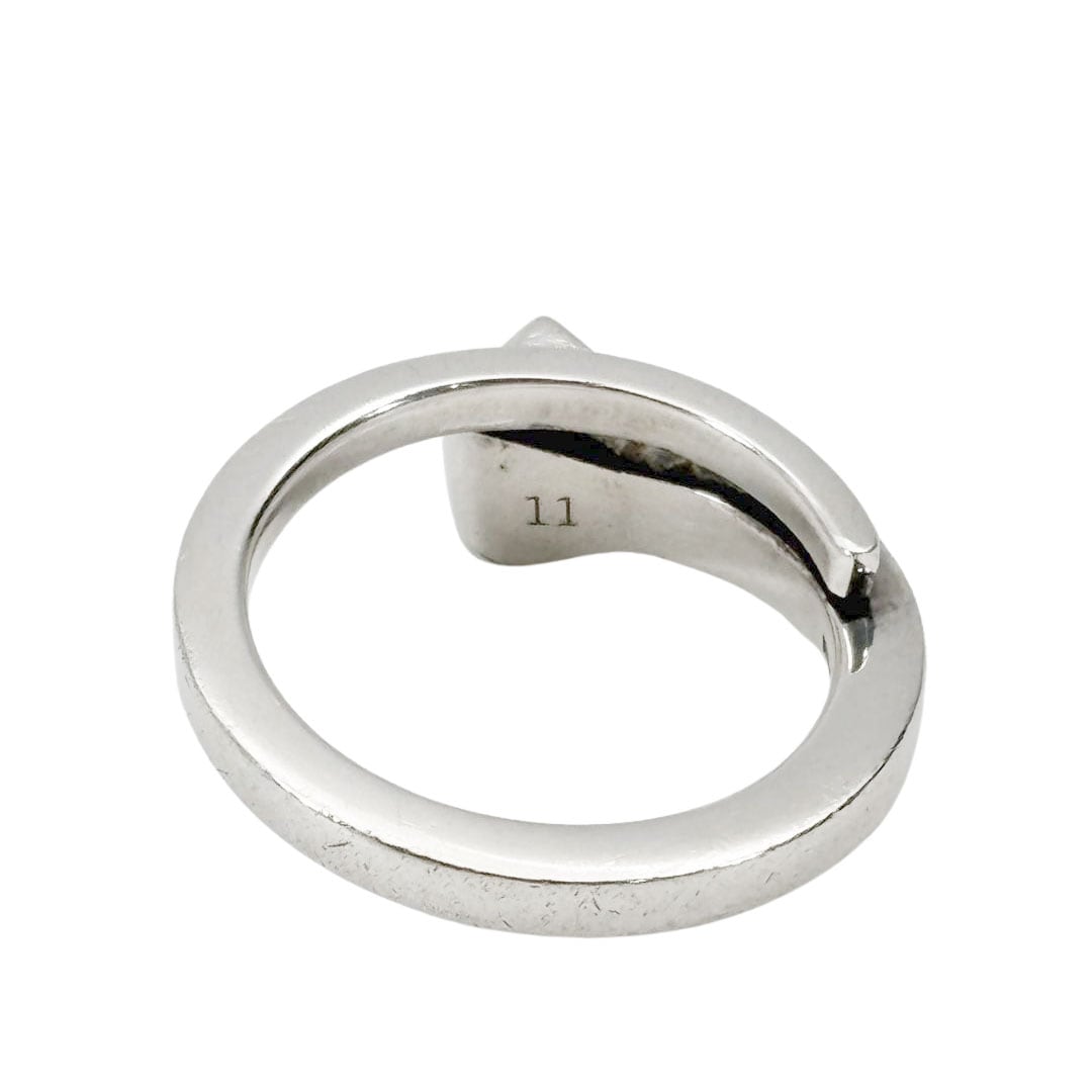 GUCCI グッチ 釘モチーフ ヴィンテージリング 指輪 925 シルバー 11(約