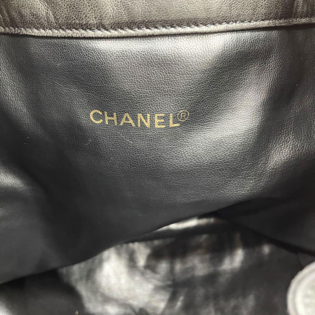 CHANEL シャネル リュックサック バックパック 巾着型 ターンロック