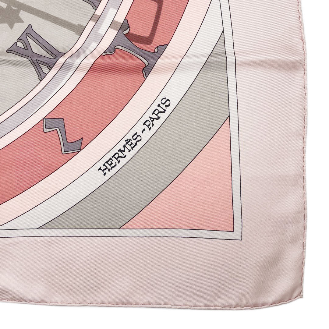 HERMES エルメス スカーフ カレ90 『MECANIQUE DU TEMPS(時の仕掛け
