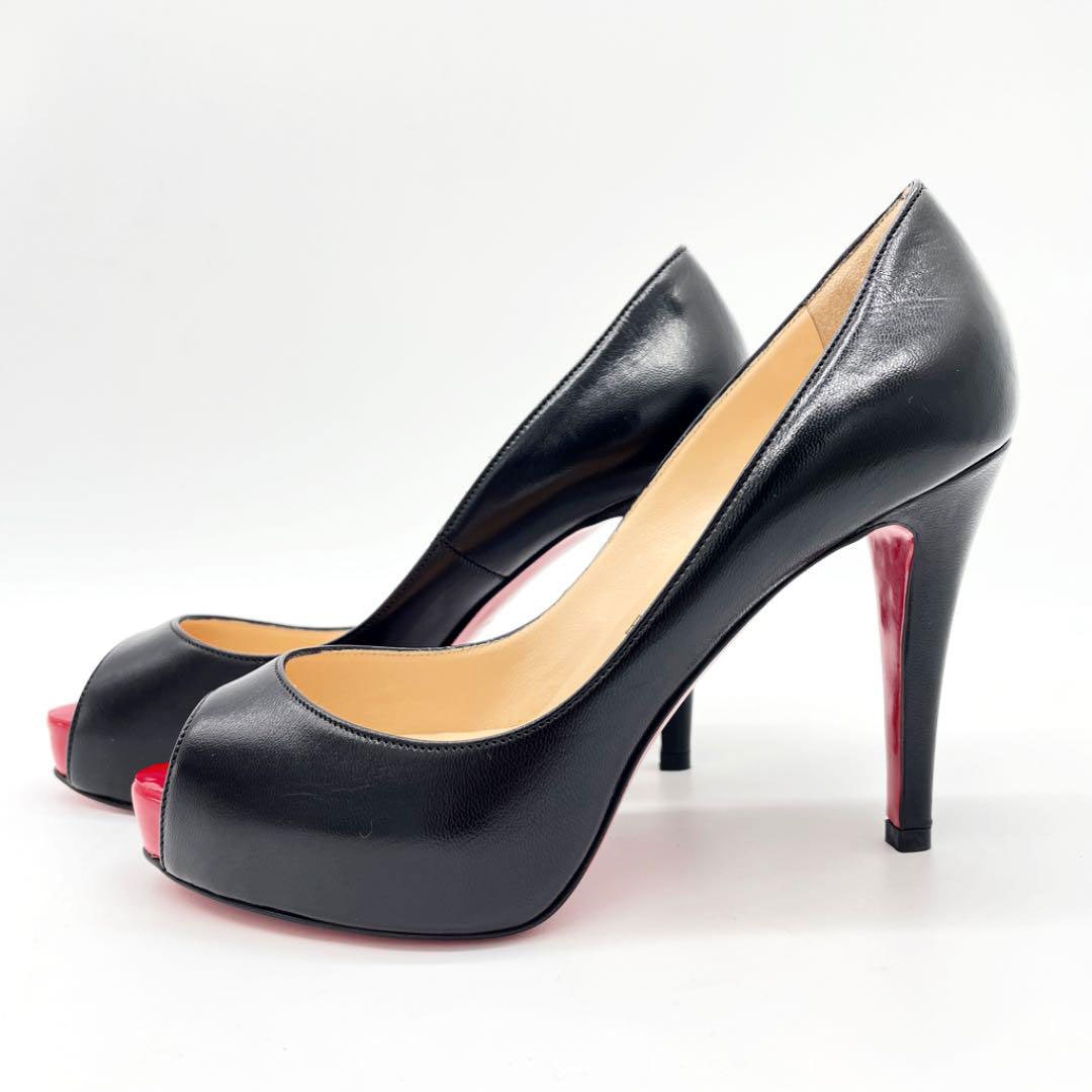 Christian Louboutin クリスチャンルブタン オープントゥパンプス