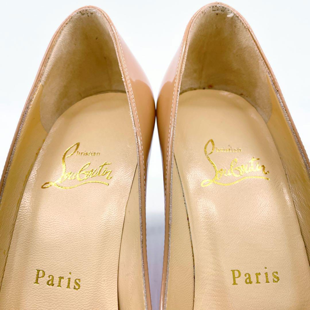 Christian Louboutin クリスチャンルブタン オープントゥパンプス