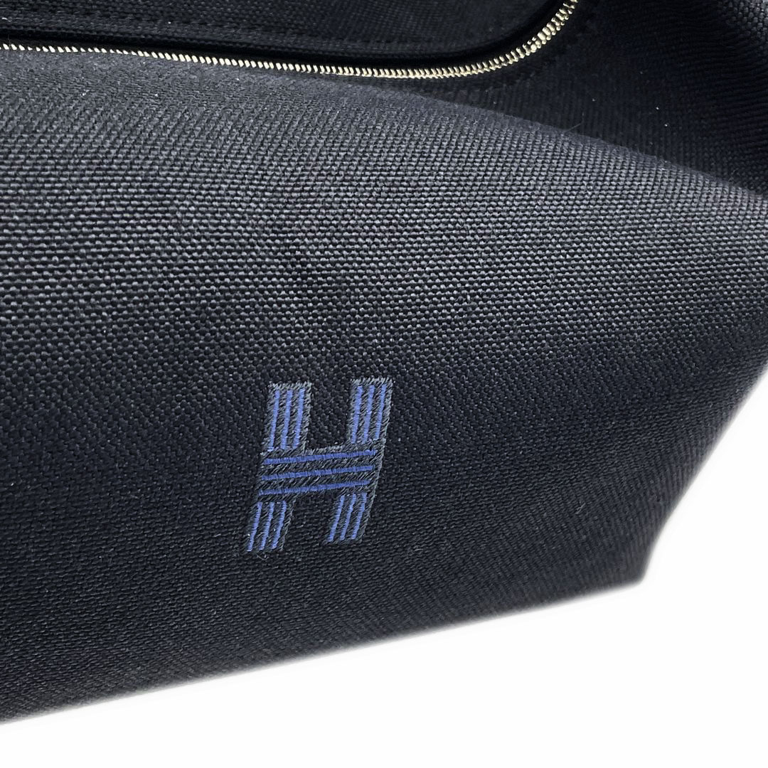 HERMES エルメス ハンドバッグ バス用ポーチ ブリッド ア ブラックGM