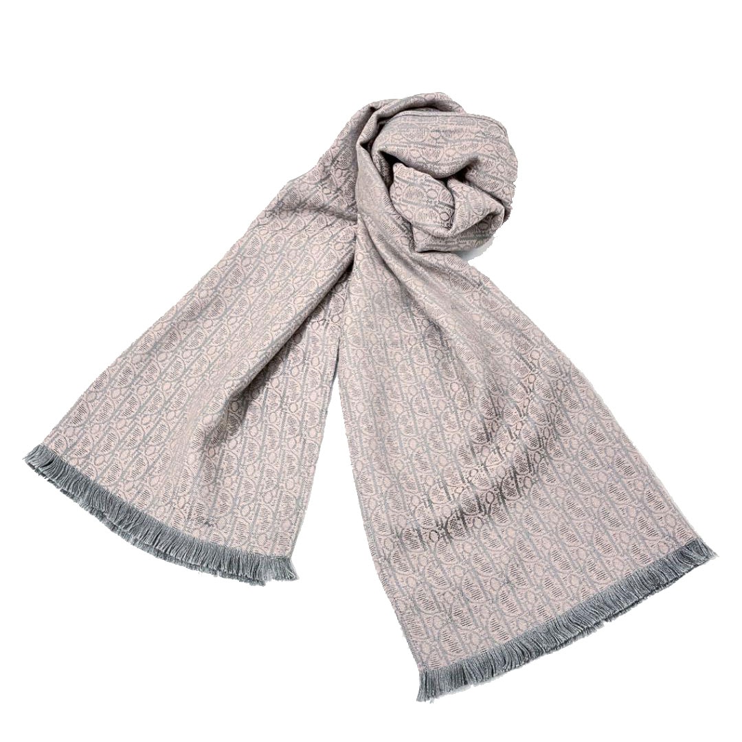 Christian Dior クリスチャン・ディオール ストール ロゴ カシミア