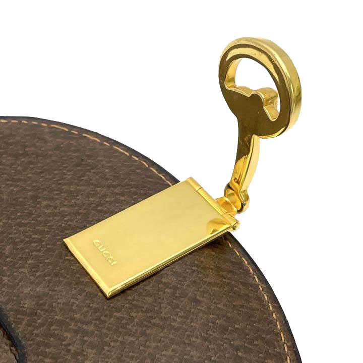 GUCCI グッチ オールドグッチ 二つ折り財布 ミニ財布 GG柄 ホース