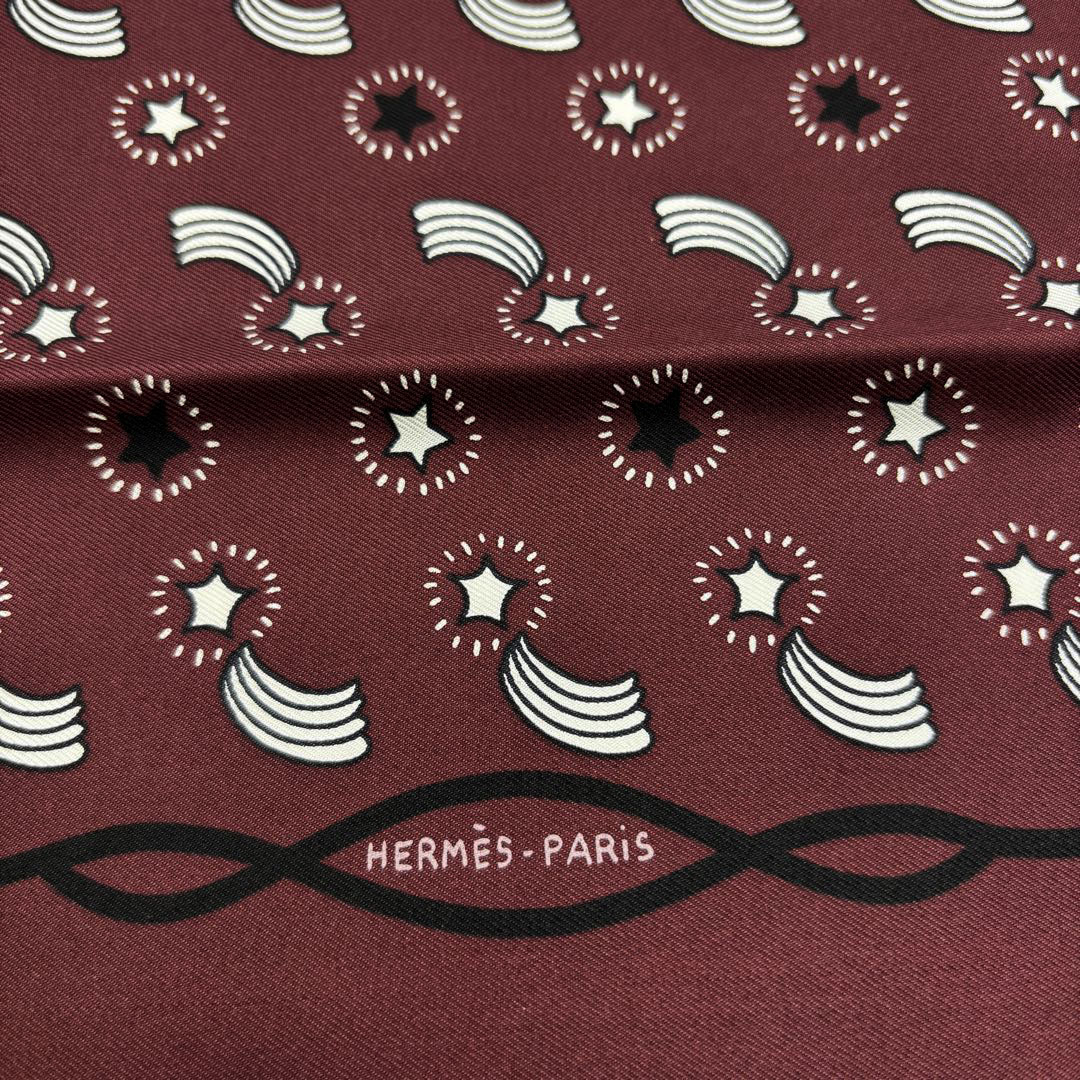 HERMES エルメス バンダナ55 『Les Canyons Etoiles(峡谷から星たちへ