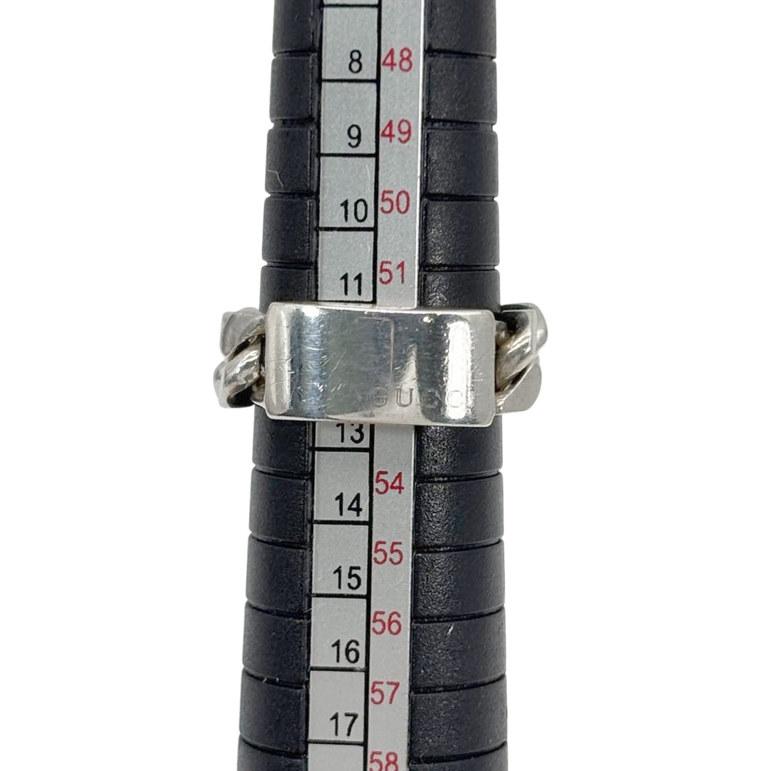 GUCCI グッチ 喜平チェーンリング 指輪 925 シルバー #13(約12号