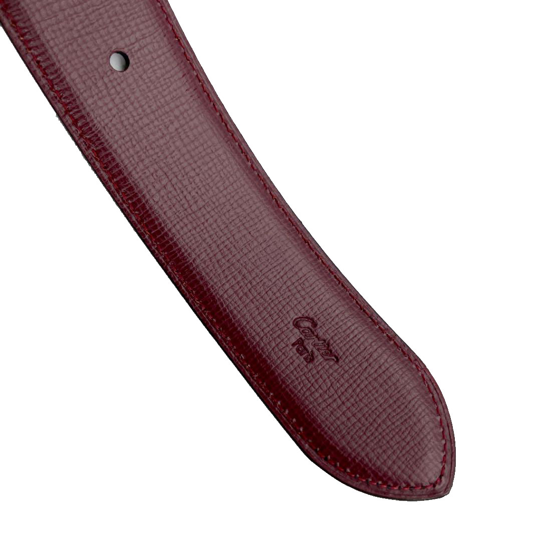 Cartier カルティエ Cバックル ベルト リバーシブル レザー ブラック