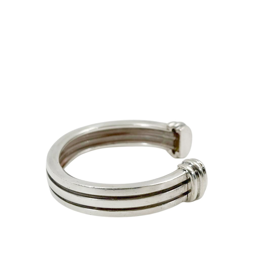 TIFFANY ティファニー ヴィンテージバングル アトラス グルーブドカフ