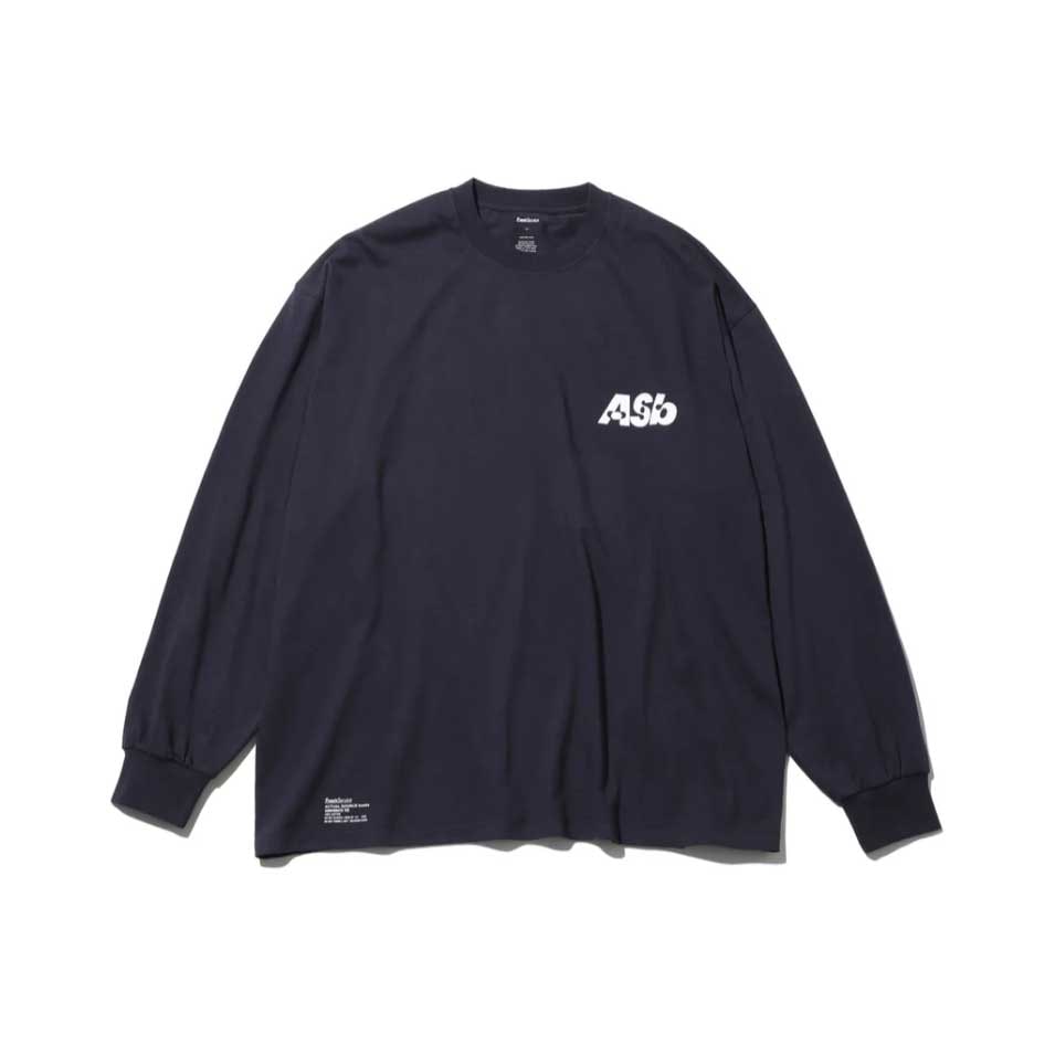 FreshService フレッシュサービス AS×FS CORPORATE L/S TEE “Asb” NAVY