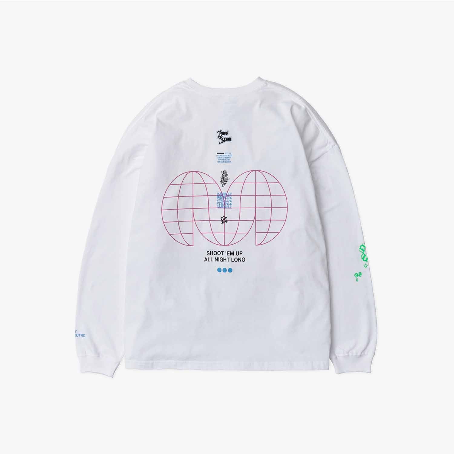 UNTRACE アントレース _213 グラフィックプリントロングスリーブT