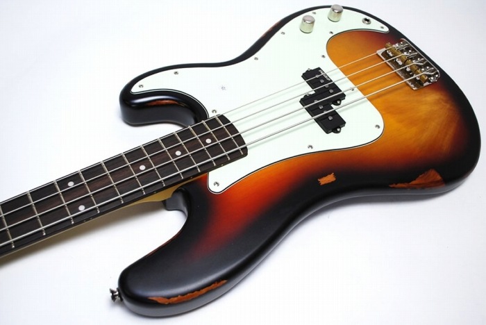 Vintage ヴィンテージ レリック エレキベース プレベ V4MRSSB SUNSET