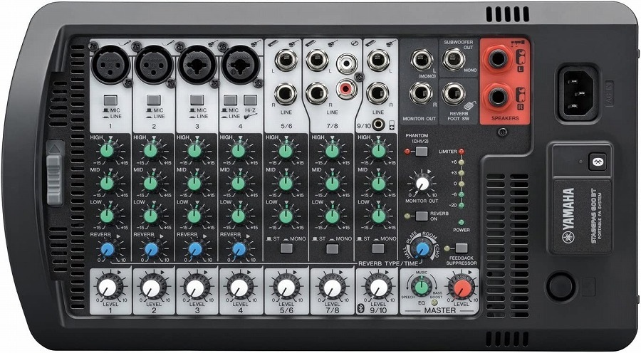 YAMAHA ヤマハ 600W ポータブルPAシステム Bluetooth対応 STAGEPAS