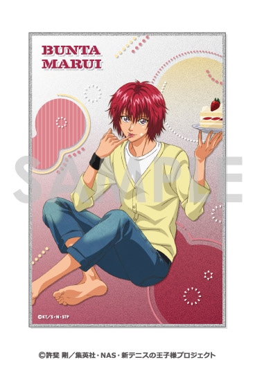 新テニスの王子様 アクリル色紙～くつろぎタイム～ 8.丸井ブン太