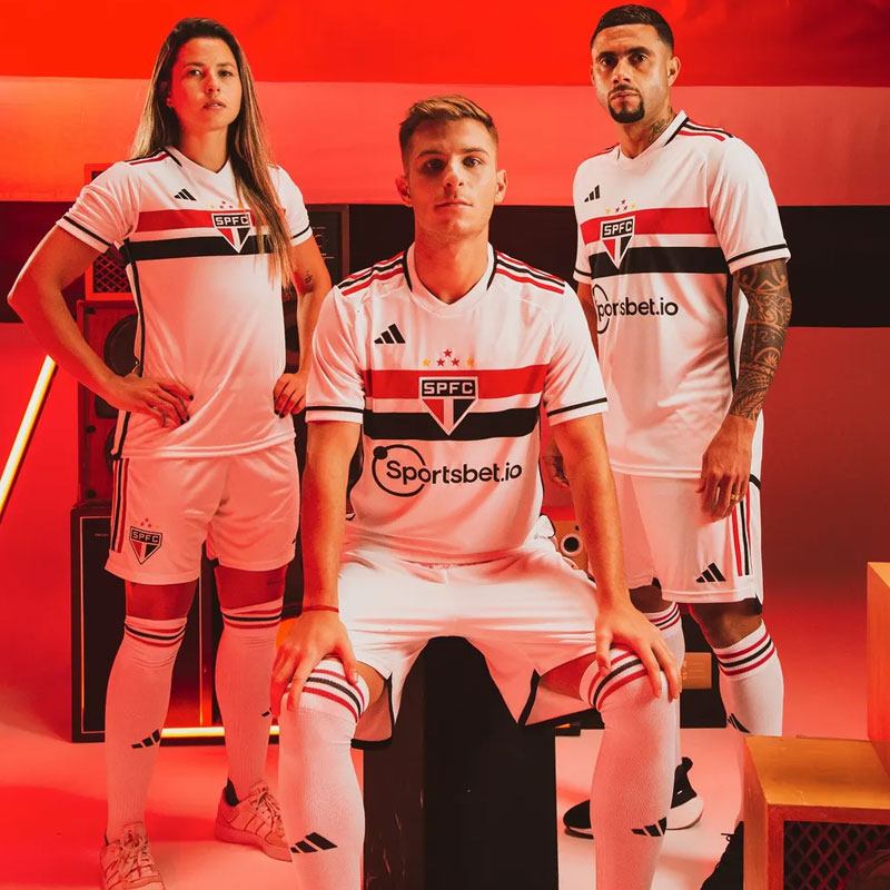 □取り寄せ商品□サンパウロFC 23/24 ホームユニフォーム SAO PAULO FC