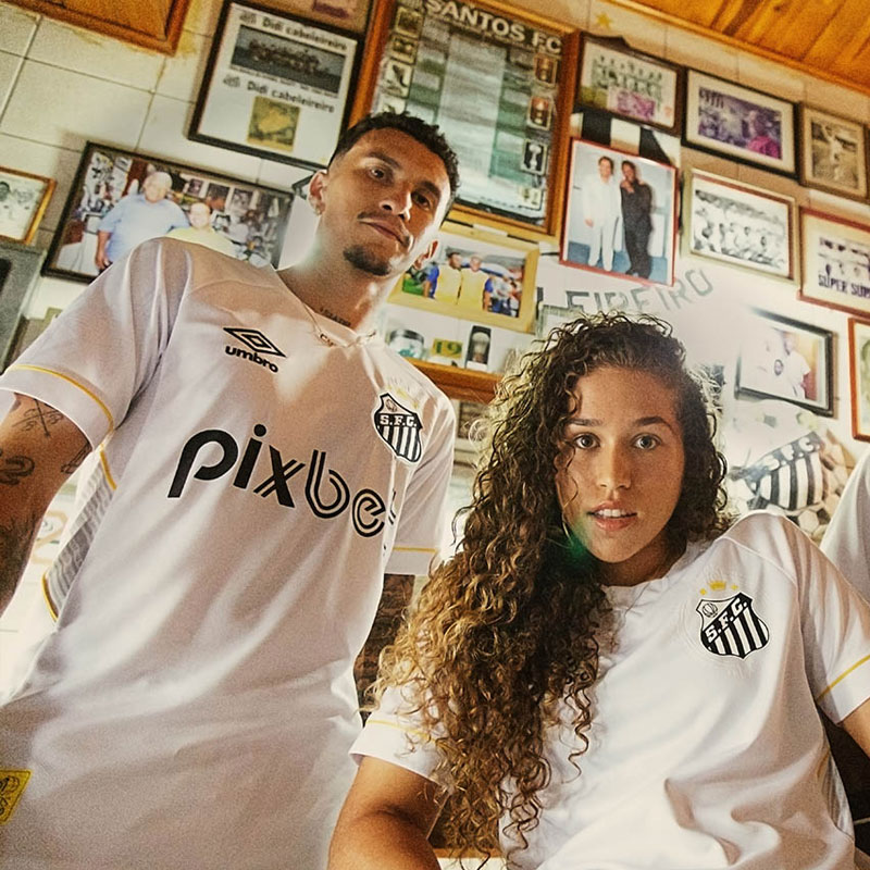 □取り寄せ商品□サントスFC 23/24 公式ホームユニフォーム SANTOS FC