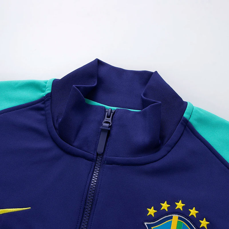 サッカーブラジル代表 CBFナイキアンセムジャケット NIKE ディープ
