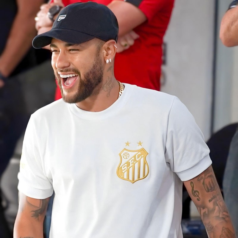 サントス公式 ペレ1000ゴール記念・背番号10番・エンブレムゴールド