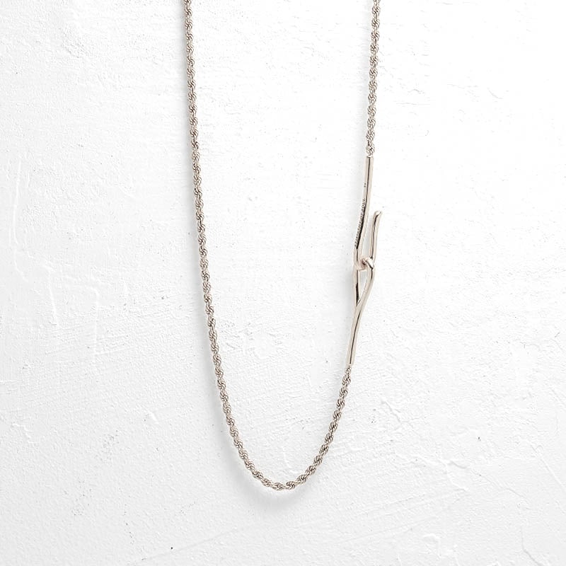 Twist Chain Necklace - Silver（ツイストチェーンネックレス