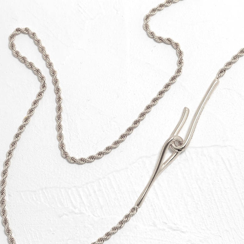 Twist Chain Necklace - Silver（ツイストチェーンネックレス