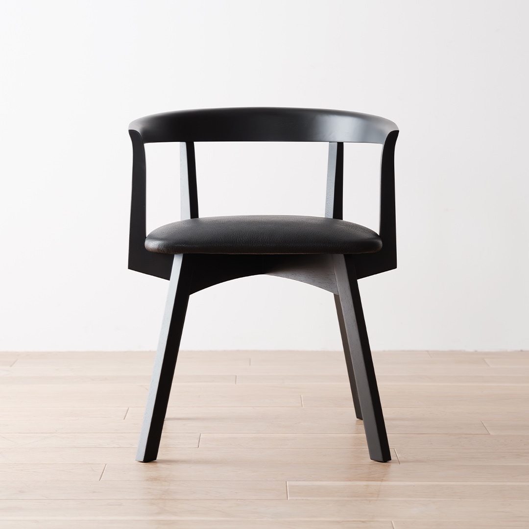 アームチェア ブラック PURO ｜source公式オンラインショップ