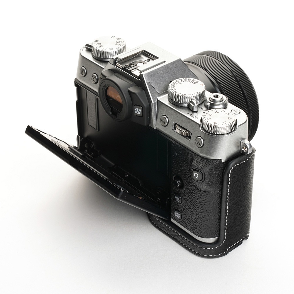 TP Original FUJIFIFILM X-T30/20/10 用 ボディーハーフケース ブラック