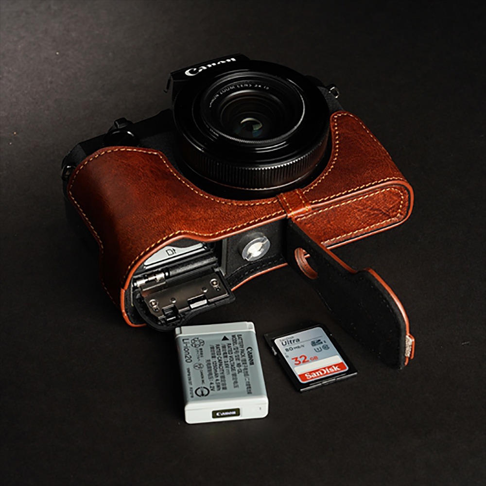 TP Original Canon PowerShot G1 X Mark III 用 ボディーハーフケース