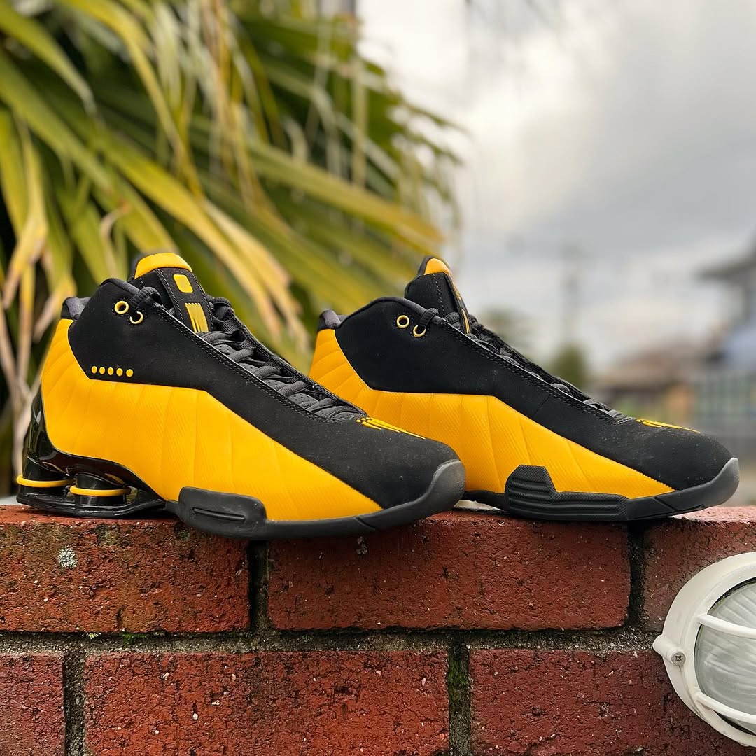 NIKE SHOX BB4 'BLACK UNIVERSITY GOLD' ナイキ ショックス ビービー4