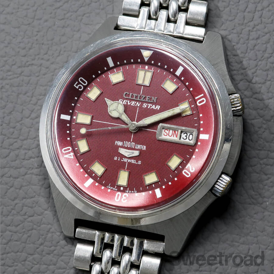 シチズン セブンスター Ref.2812-Y 100mダイバー 1968年製 w-31615