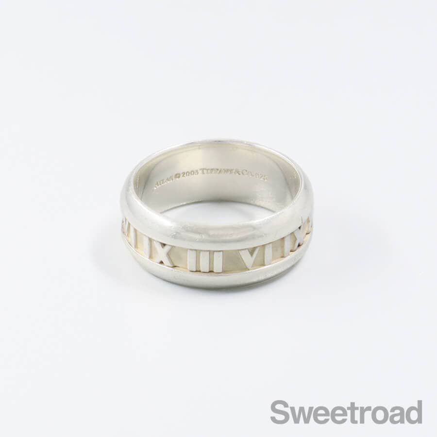 ティファニー アトラスリング 925シルバー 23号 w-31315 | スイート