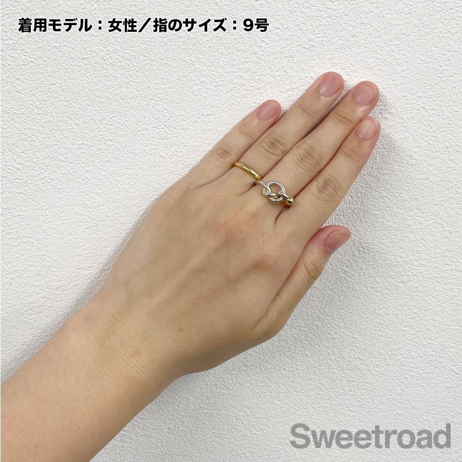 ティファニー フックアンドアイ ラブノットリング 11号 | スイート