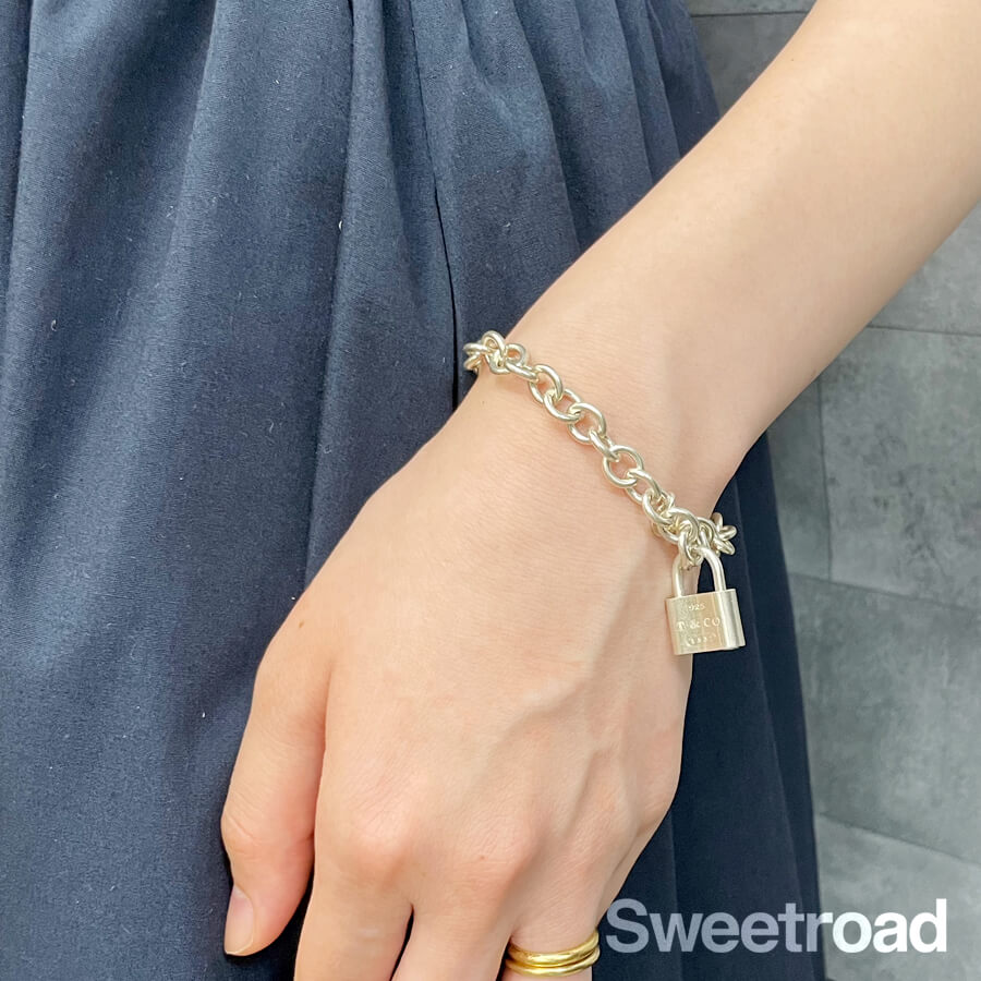 ティファニー カデナロックブレスレット 1837 南京錠 w-29093