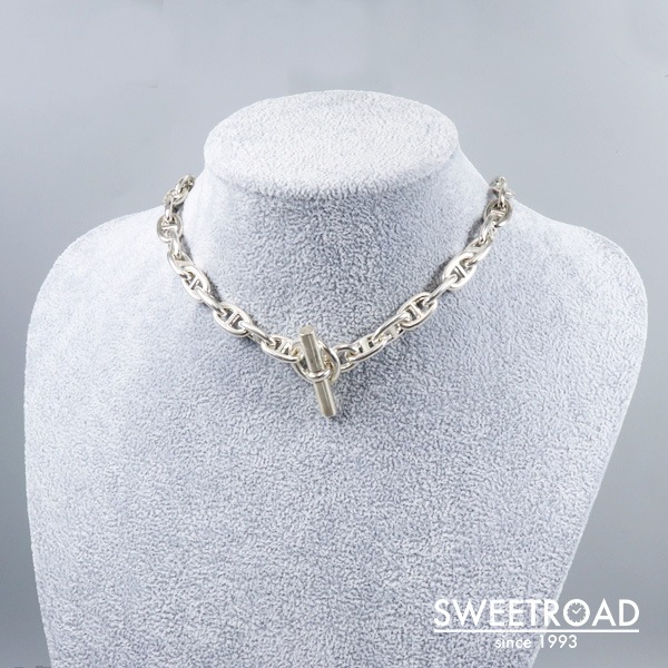 ヴィンテージエルメス シェーヌダンクル ネックレス MMサイズ 1990年代