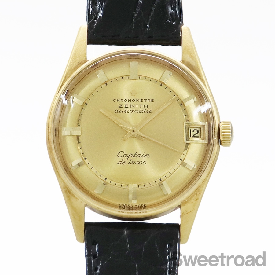 ゼニス キャプテン・デラックス・クロノメーター 18KYG アーカイブ