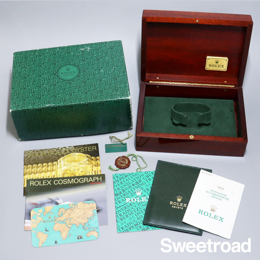 ロレックス コスモグラフ・デイトナ Ref.16523 U番 YGコンビ 1997年製