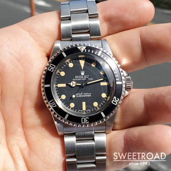 ロレックス サブマリーナ プレコメックス Ref.5513 1977年製 w-27018