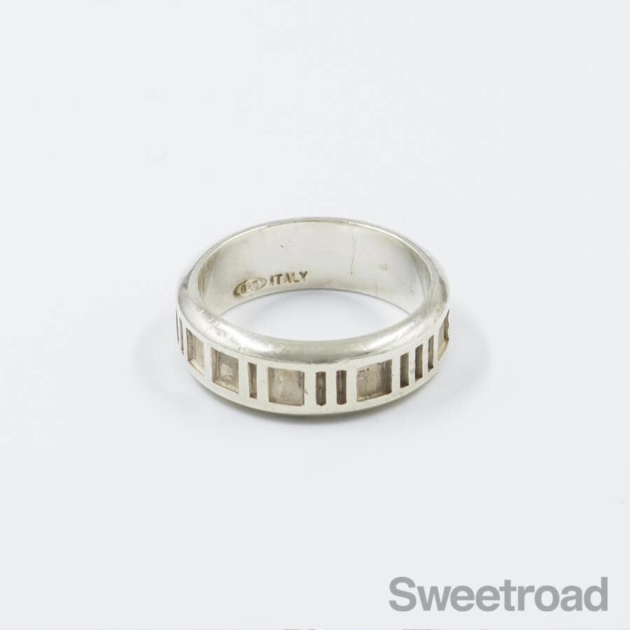 ティファニー アトラスリング 925シルバー 18号 w-31224 | スイート