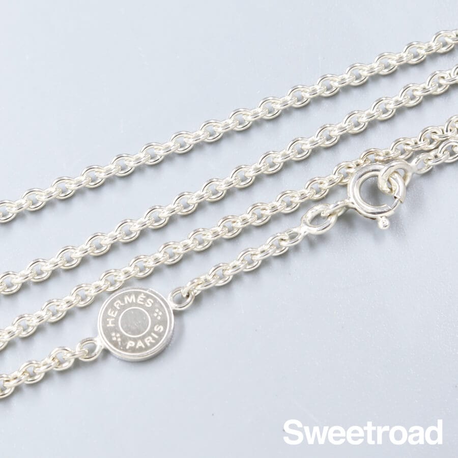 エルメス セリエ・チェーンネックレス 925シルバー w-29930 | スイート