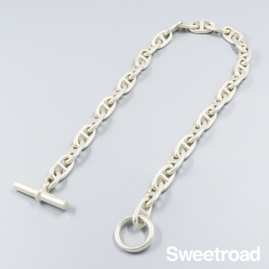 ヴィンテージエルメス シェーヌダンクル ネックレス GMサイズ