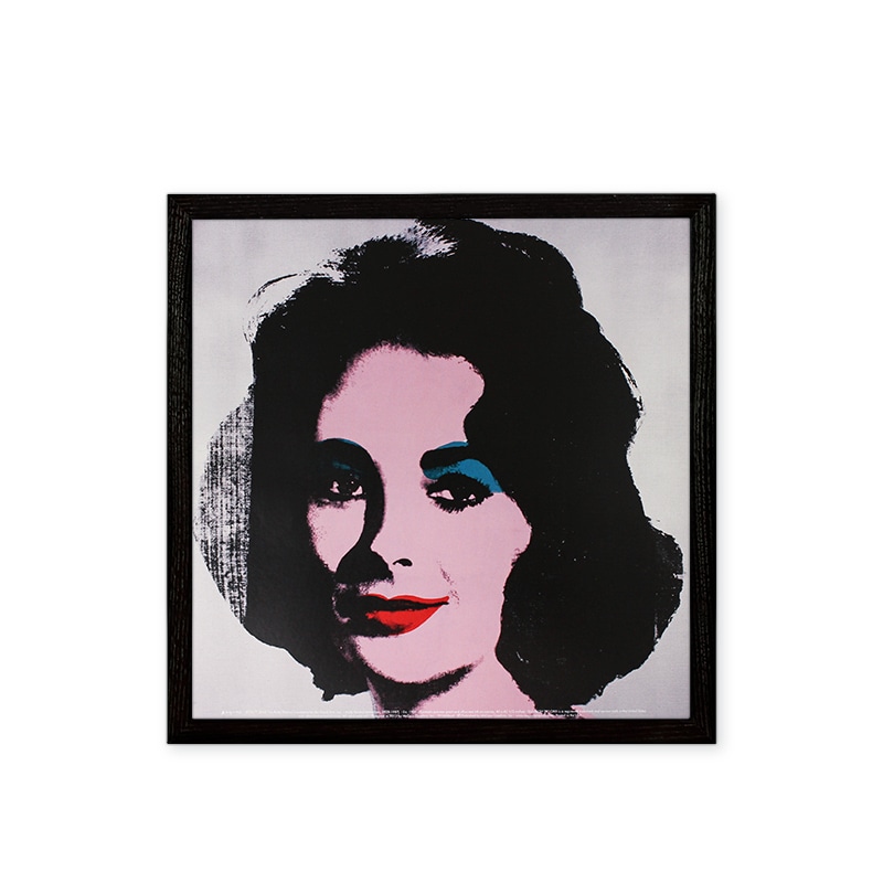 アンディ・ウォーホル | ポスター Liz 額装付き| 森美術館オンライン