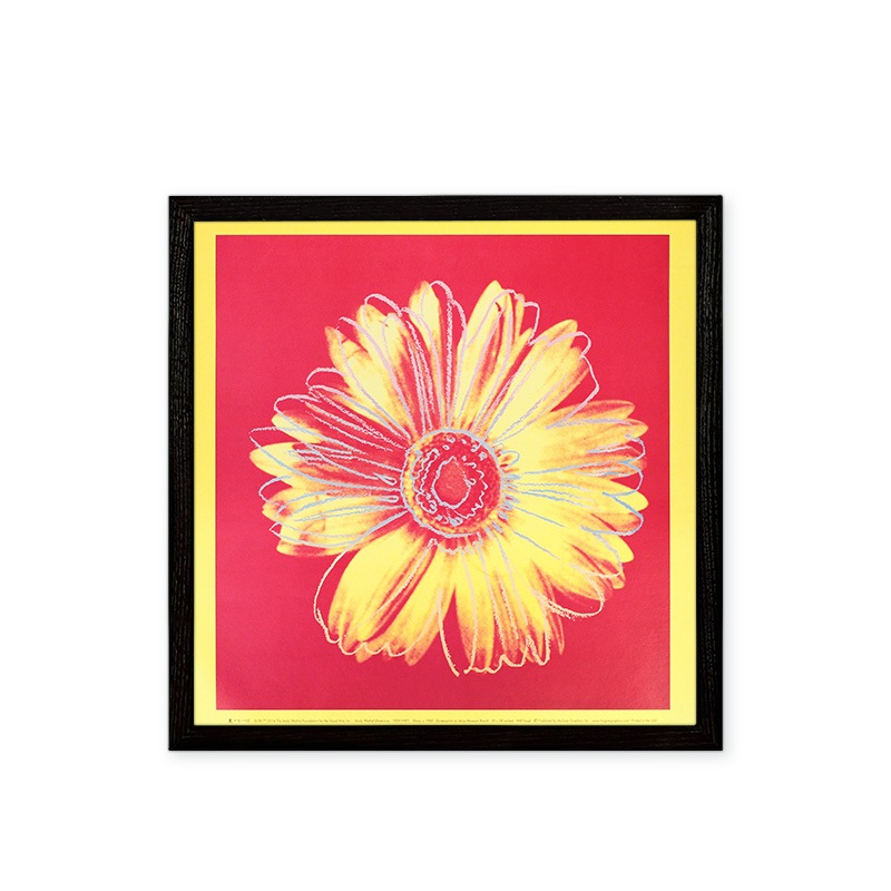 アンディ・ウォーホル | ポスター Daisy 額装付き| 森美術館オンライン
